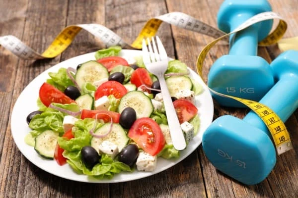 Example of good diet and exercise Bexley