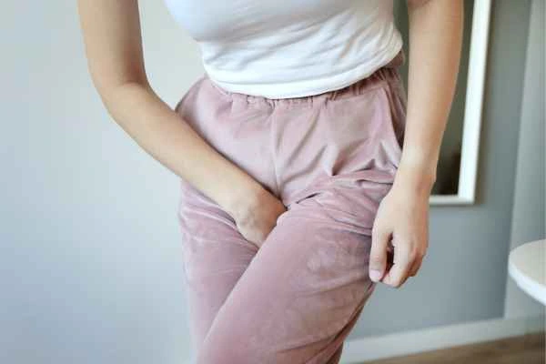 woman struggling with urine incontinence Bexley