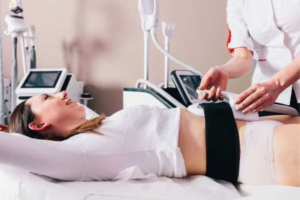 woman having body sculpting to help improve her body image and her mental health Bexley