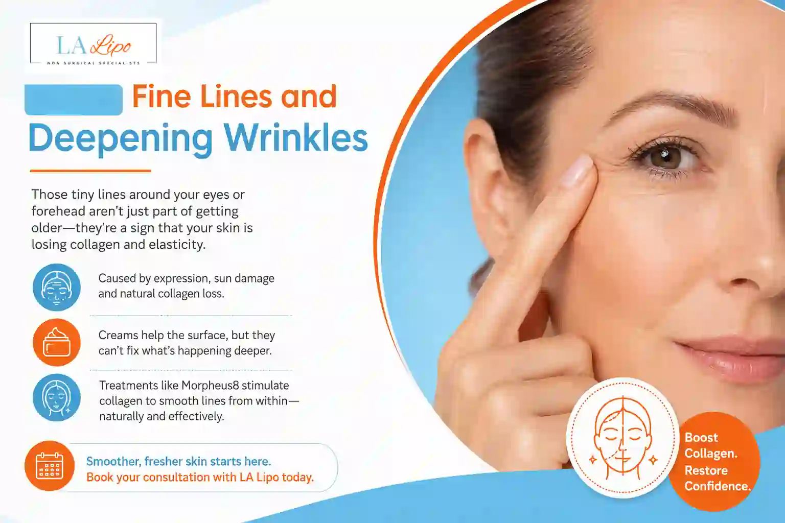 Sign #2: Fine Lines and Deepening Wrinkles Bexley